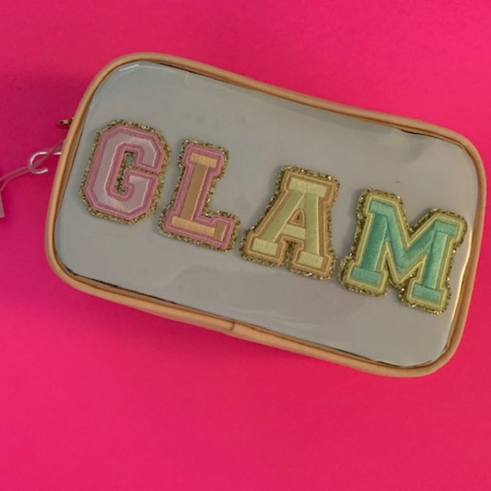 Stoney Clover Lane "GLAM" Make up bag